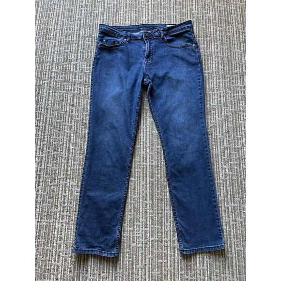 Buffalo David Bitton Jeans Size 38 Ins 33”JACKSON-X Straight Stretch A25 - Picture 2 of 8